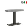 Console tafel grijs uitschuifbaar 90x40-300cm Capital Premium Concrete Verkoop