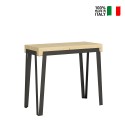 Uitschuifbare consoletafel 90x40-190cm Dalia Small Premium Nature Verkoop