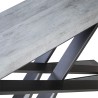 Uitschuifbare console 90x40-196cm tafel grijs Diago Small Concrete Korting
