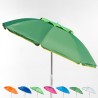Winddichte aluminium strandparasol 180 cm met UV-bescherming Corsica 