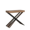 Uitschuifbare console 90x40-300cm eettafel Diago Premium Eik Aanbod