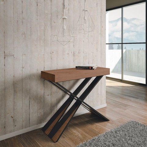 Uitschuifbare console 90x40-300cm eettafel Diago Premium Eik Aanbieding