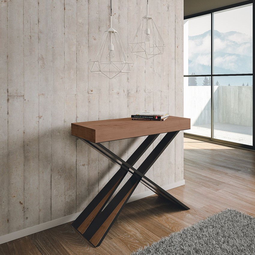 Uitschuifbare console 90x40-300cm eettafel Diago Premium Eik Aanbieding