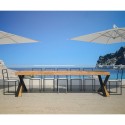 Uitschuifbare console 90x40-300cm eettafel Diago Premium Eik Korting