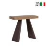 Uitschuifbare console 90x40-196cm houten tafel Diamante Small Oak Verkoop