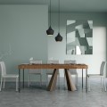 Uitschuifbare eettafel Diamante Small Premium Fir 90x40-196cm Aanbieding