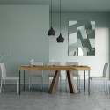 Uitschuifbare houten console tafel 90x40-300cm Diamante Premium Oak Korting