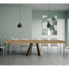 Uitschuifbare houten console tafel 90x40-300cm Diamante Premium Oak Kortingen