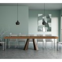 Uitschuifbare eetkamertafel console 90x40-300cm Diamante Premium Fir Korting