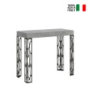 Uitschuifbare consoletafel 90x40-196cm Ghibli Small Concrete grey table Verkoop