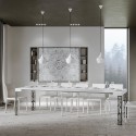 Uitschuifbare entree console tafel 90x40-300cm wit tafel design Ghibli Kortingen