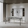 Uitschuifbare consoletafel 90x40-300cm moderne tafel grijs Ghibli Concrete Korting