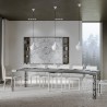 Uitschuifbare consoletafel 90x40-300cm moderne tafel grijs Ghibli Concrete Kortingen