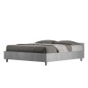 Grijs tweepersoonsbed 160x190cm met opbergruimte Nuamo Concrete Aanbod
