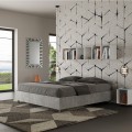 Grijs tweepersoonsbed 160x190cm met opbergruimte Nuamo Concrete Aanbieding
