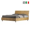 Houten tweepersoonsbed 160x190cm met opbergruimte Demas Nod Oak Verkoop