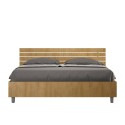 Modern tweepersoons containerbed in hout 160x190cm Ankel Nod Oak