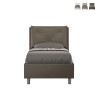 Eenpersoonsbed met opbergruimte 80x190 cm met gevoerd hoofdbord Appia S Verkoop