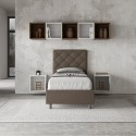 Eenpersoonsbed met opslag 80x190cm kinderkamer Priya S Kosten