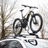 Universele stalen fietsendrager met antidiefstalsysteem voor autodakdragers Pesio Catalogus