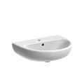 Hangend wastafel 65cm badkamer keramiek met 1 of 3 gaten Geberit Selnova Aanbieding