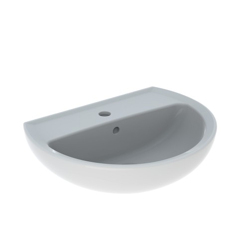 Wandhangend wastafel badkamer 55cm keramiek sanitair Geberit Colibrì Aanbieding