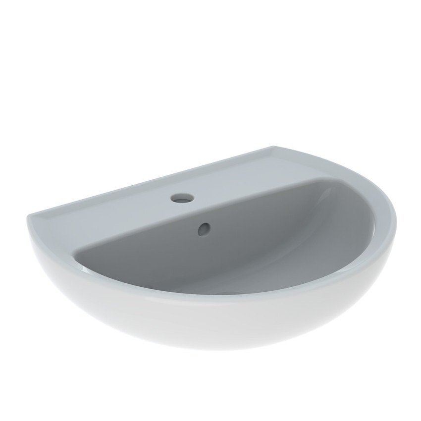 Keramische wastafel hangend 65cm badkamer sanitair Geberit Colibrì Aanbieding Keramische wastafel hangend 65cm badkamer sanitair Geberit Colibrì Aanbieding