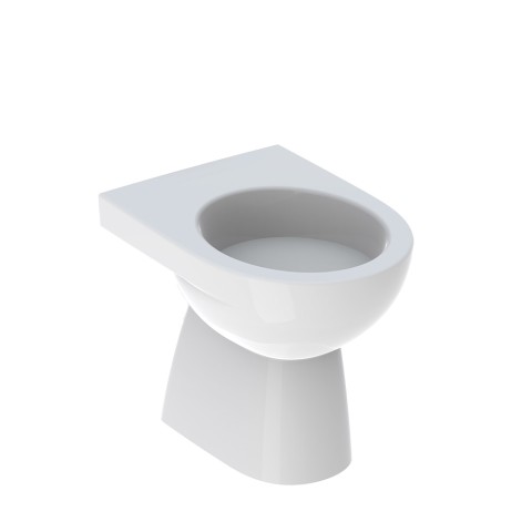Toilet toilet vloer badkamer toilet verticale afvoer Geberit Selnova