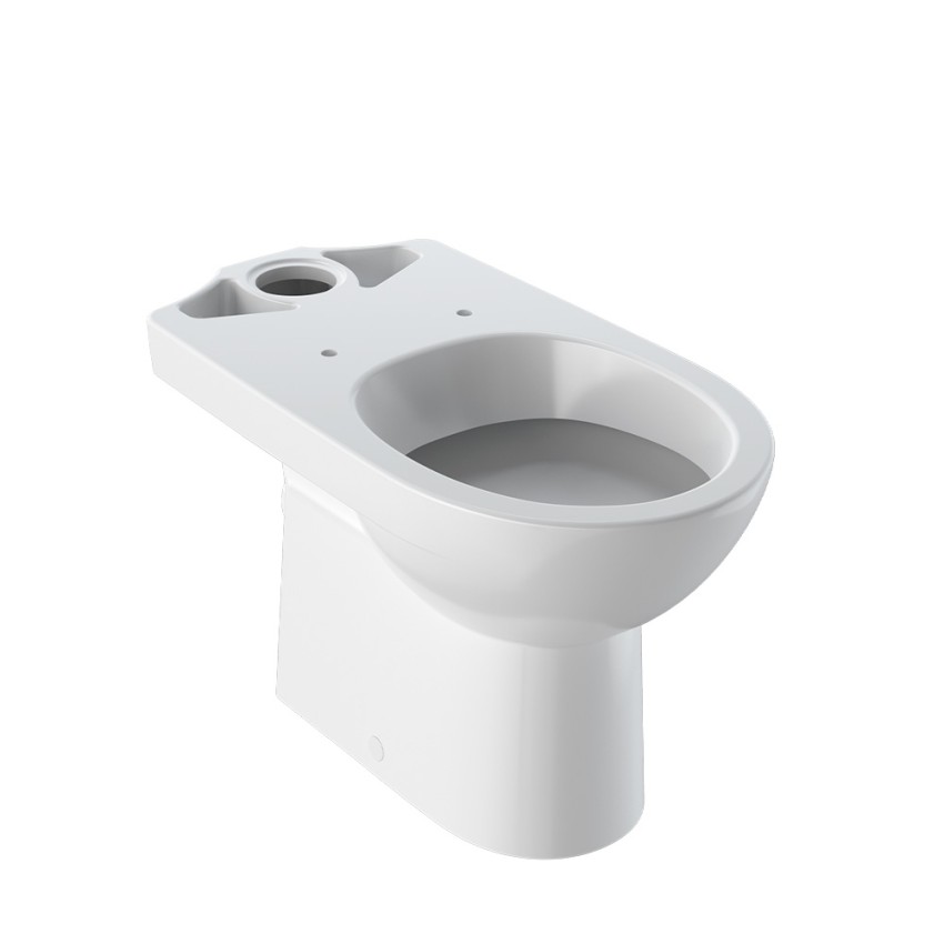 WC-pot staand met externe stortbak horizontale afvoer sanitair Geberit Selnova Aanbieding WC-pot staand met externe stortbak horizontale afvoer sanitair Geberit Selnova Aanbieding