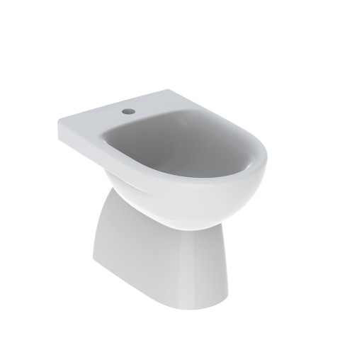 Vrijstaand bidet van keramiek voor badkamer met verborgen bevestiging Geberit Selnova Aanbieding