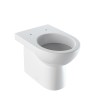 Geberit Selnova staande toiletpot met horizontale en verticale afvoer, randloze closetset Aanbieding