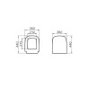 Wit toiletbril S20 VitrA WC deksel badkameraccessoire sanitair Korting