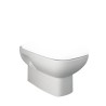 Hangend keramisch toilet River wandtoilet badkamer sanitair Aanbieding