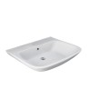 Hangende wastafel keramiek 65cm sanitair River Aanbieding