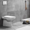Staand toilet met verticale of horizontale afvoer Rimfree sanitair Geberit Selnova Aanbod