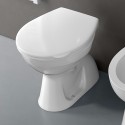 Witte toiletbril zitting toiletdeksel WC sanitair Normus VitrA Kortingen