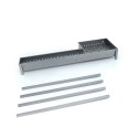Fornacella Kanal Schotelgriller Arrosticini Houtskool Torino 80+40 Aanbod