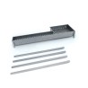 Fornacella Kanal Schotelgriller Arrosticini Houtskool Torino 80+40 Aanbod