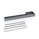Fornacella Canalina Houtskoolgrill voor Arrosticini en Spiesen Torino 100+40 Aanbod