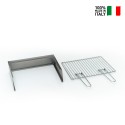 Kit Barrière Grill voor Spiesjeskoker Fornacella Barbecue Torino Grill Korting