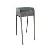 Draagbare Houtskoolbarbecue van IJzer met Grill 40x30 Vesuvio Aanbieding