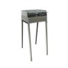 Draagbare Houtskoolbarbecue van IJzer met Grill 40x30 Vesuvio Aanbod