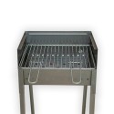 Draagbare Houtskoolbarbecue van IJzer met Grill 40x30 Vesuvio Korting