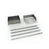 Draagbare Houtskoolbarbecue van IJzer met Grill 40x30 Vesuvio Catalogus