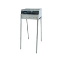 Draagbare Houtskoolbarbecue van IJzer met Grill 40x30 Stromboli Aanbod