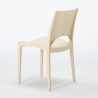 Ronde salontafel zwart 70x70 cm met stalen onderstel en 2 gekleurde stoelen Paris Cosmopolitan 
