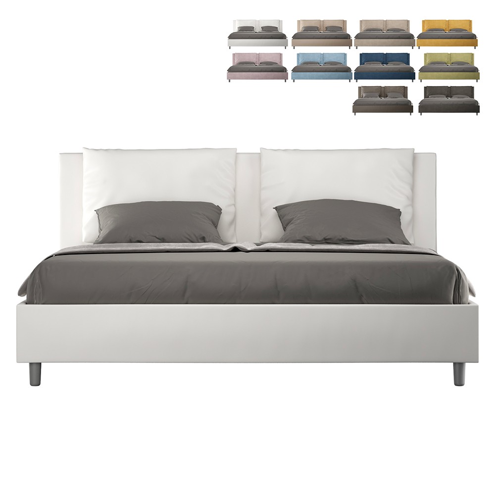 Tweepersoonsbed met Opbergruimte Modern Design Antea 200x200