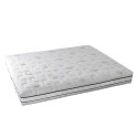 Tweepersoonsmatras 200x200 cm Anatomisch Memory Foam, Afneembare Hoes, 24 cm Dik Aanbieding