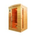 Infrarood sauna voor thuis, 2-persoons, hout, kwartsstraler Apollon 2 Verkoop