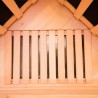 Finse hoeksauna voor thuis, hout, 2/3 personen, infrarood Apollon 2C Karakteristieken